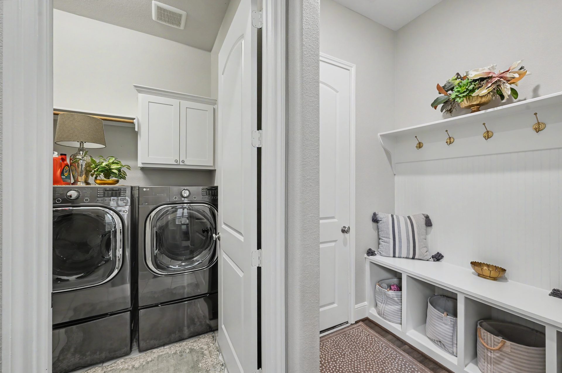 Spacious utility room