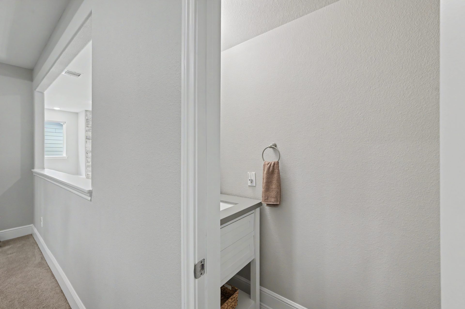 Additional half bath